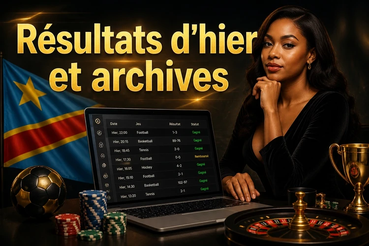 Résultats d'hier et archives